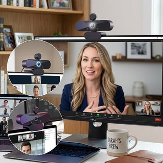 Sakerplus® Ultra HD 4K Webcam With Microphone