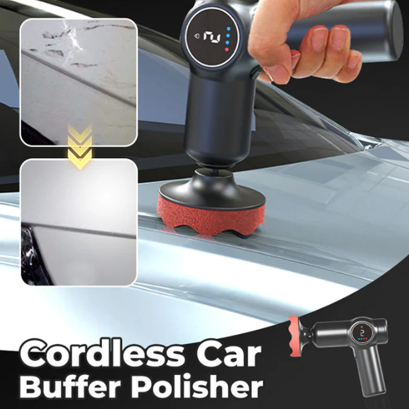 Sakerplus Rechargeable Cordless Car Buffer Polisher