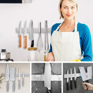 Sakerplus Magnetic Stainless Steel Knife Holder