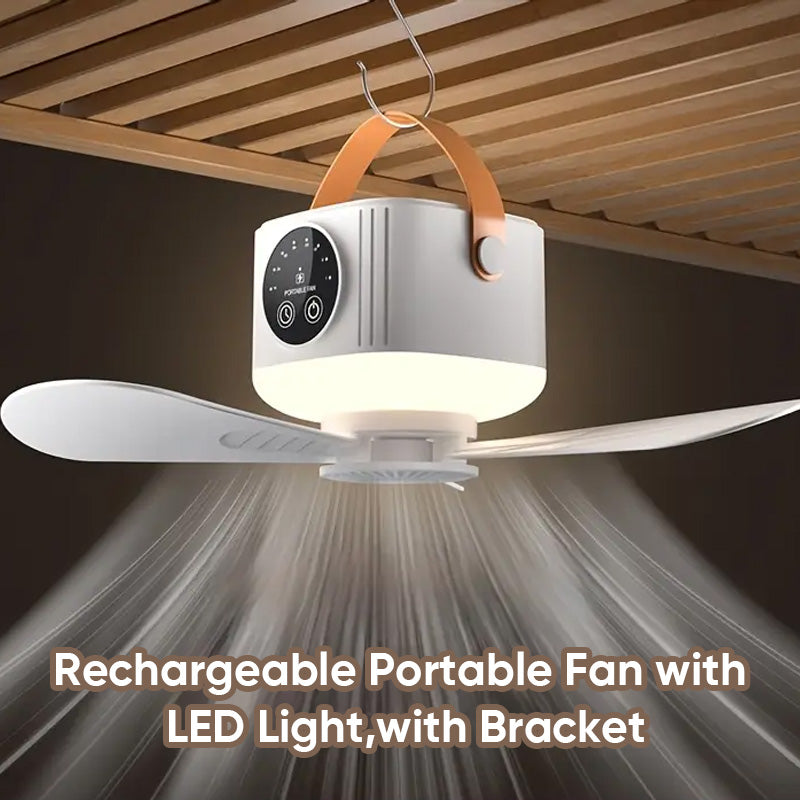 Sakerplus USB Rechargeable Ceiling Fan