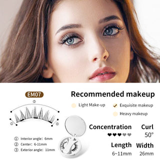 Sakerplus® Portable Magnetic Eyelashes with Applicator