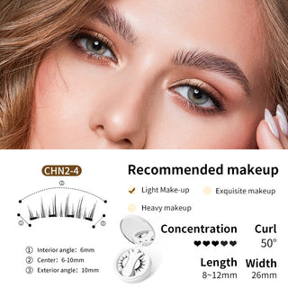 Sakerplus® Portable Magnetic Eyelashes with Applicator