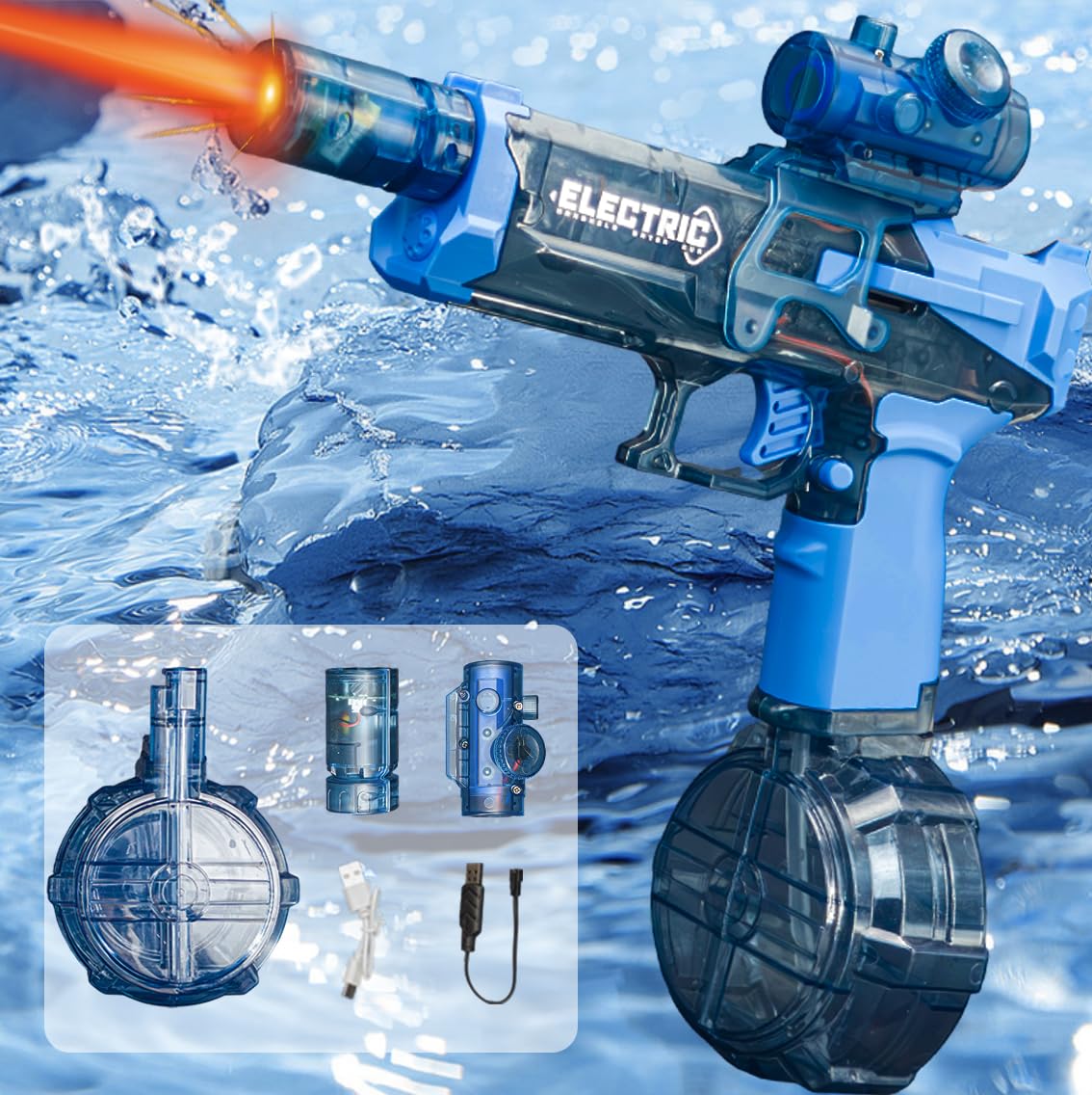 Sakerplus Light Fully Automatic Water Gun