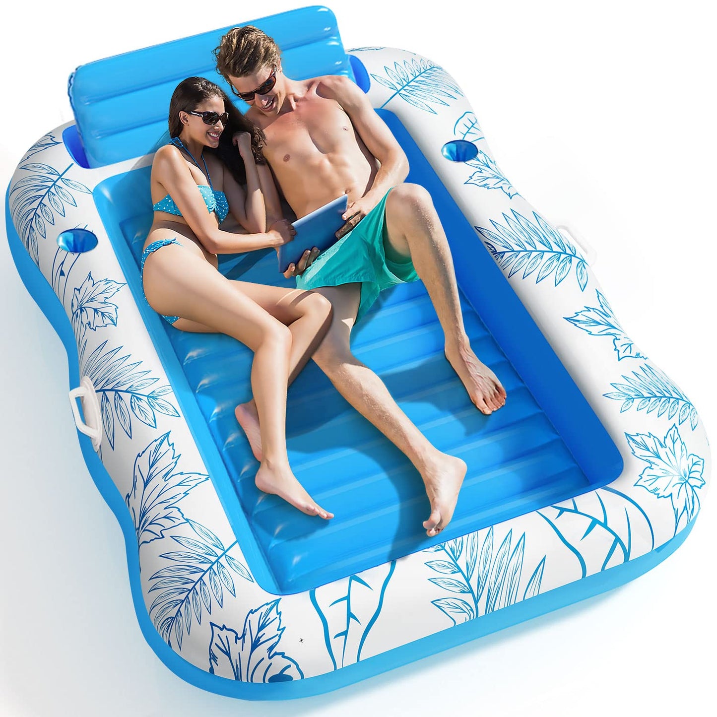 Sakerplus Inflatable Adult Pool Lounger Float