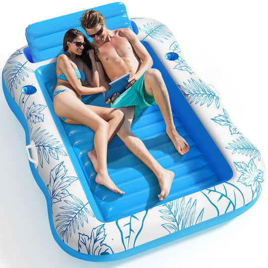 Sakerplus Inflatable Adult Pool Lounger Float