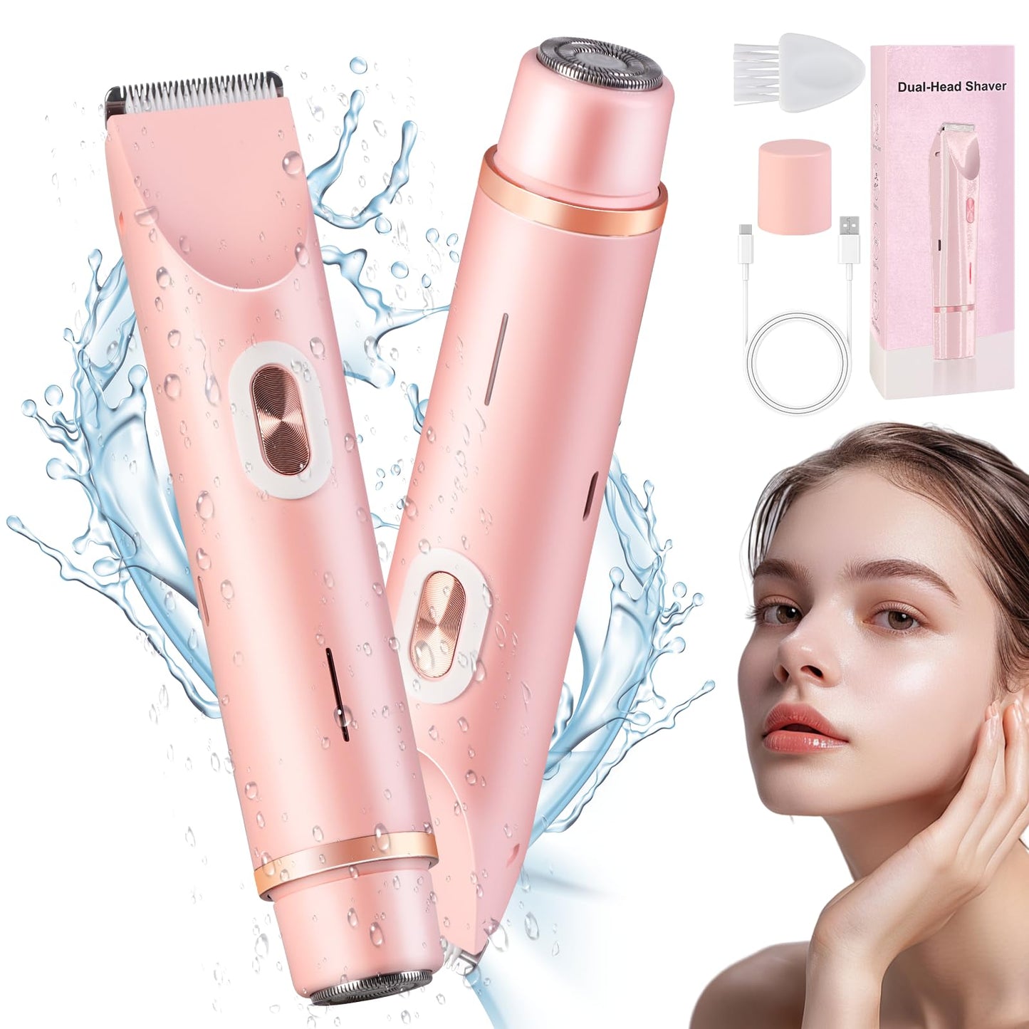 Sakerplus 2 in 1 Electric Shaver