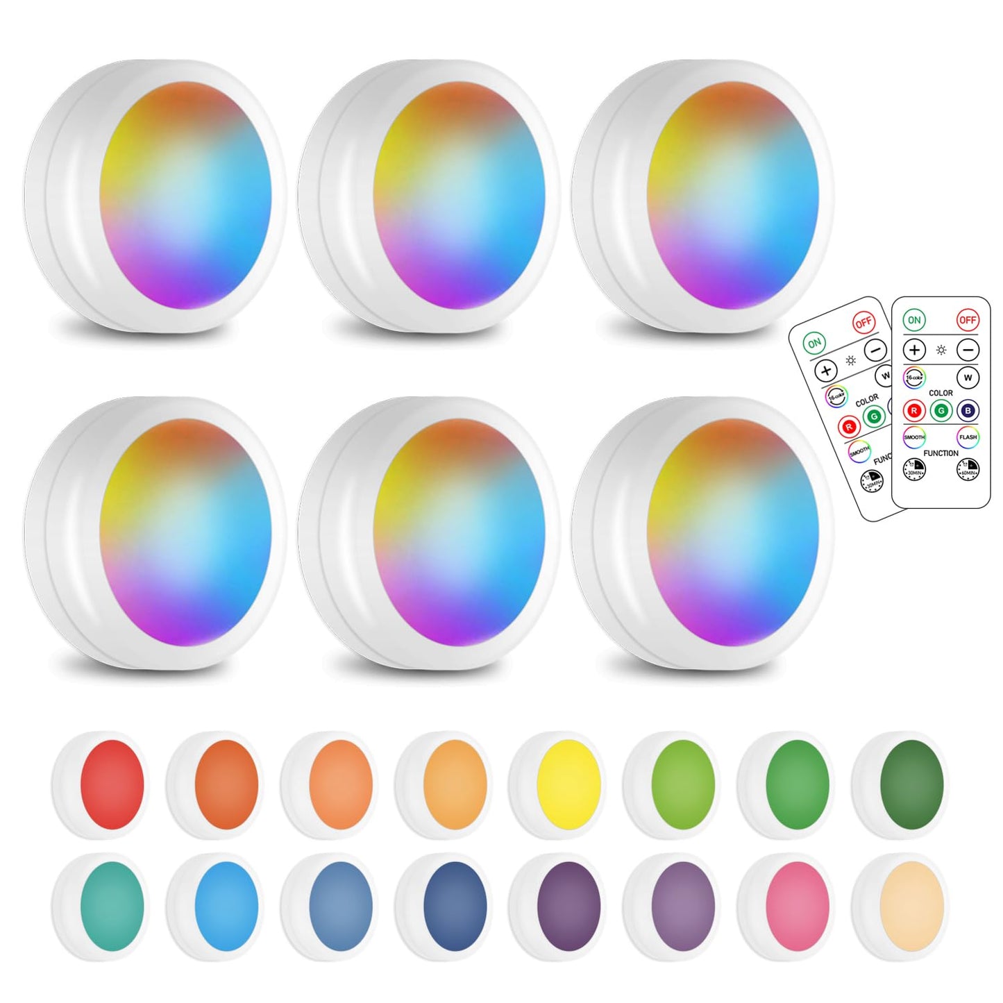 Sakerplus Battery Powered Night LED Light