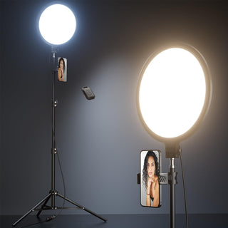 Sakerplus Ring Light with Stand for Zoom Meetings