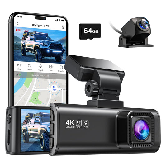 Sakerplus® 4K Dual Front And Rear Camera