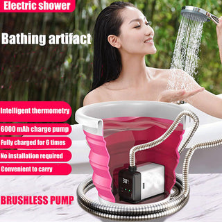 Sakerplus Charging Integrated Outdoor Electric Shower