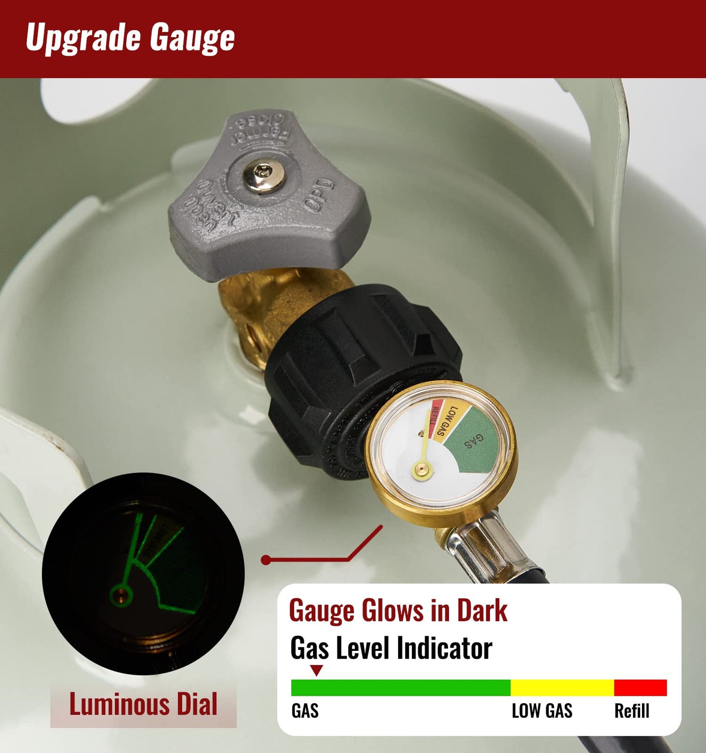 Sakerplus 3 Feet Propane Adapter Hose