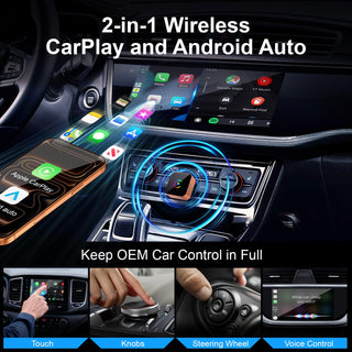 Sakerplus® Wireless Carplay Adapter Upgrade