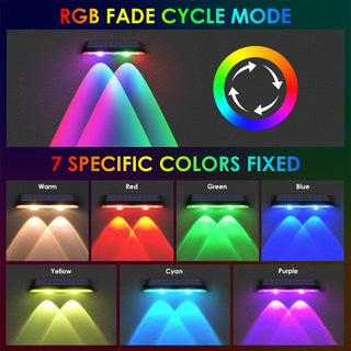 Sakerplus Wall Mount Solar Lights