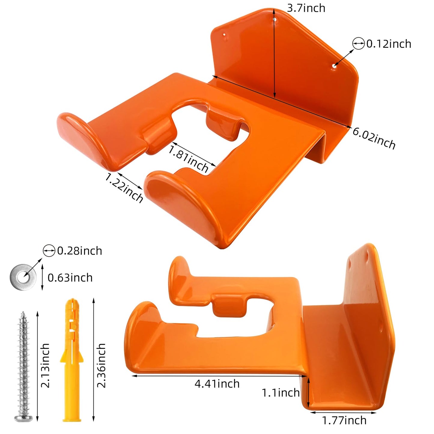 Sakerplus Wall Mount Weed Eater Hook