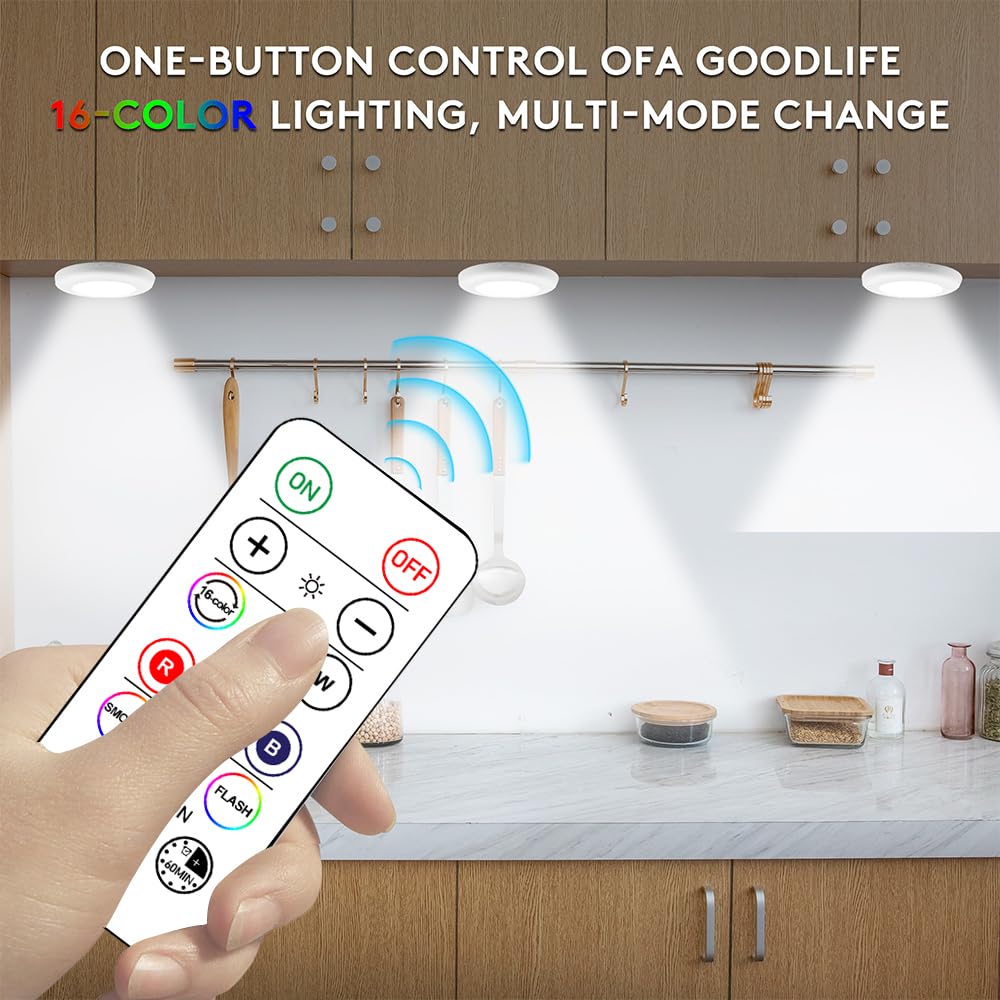 Sakerplus Battery Powered Night LED Light