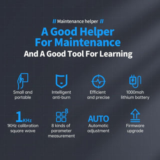 Sakerplus Handheld Digital Oscilloscope Kit Portable