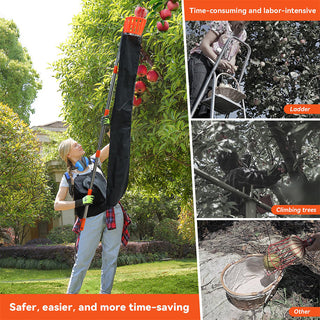 SAKER Fruit Picker Pole with Harvest Bag