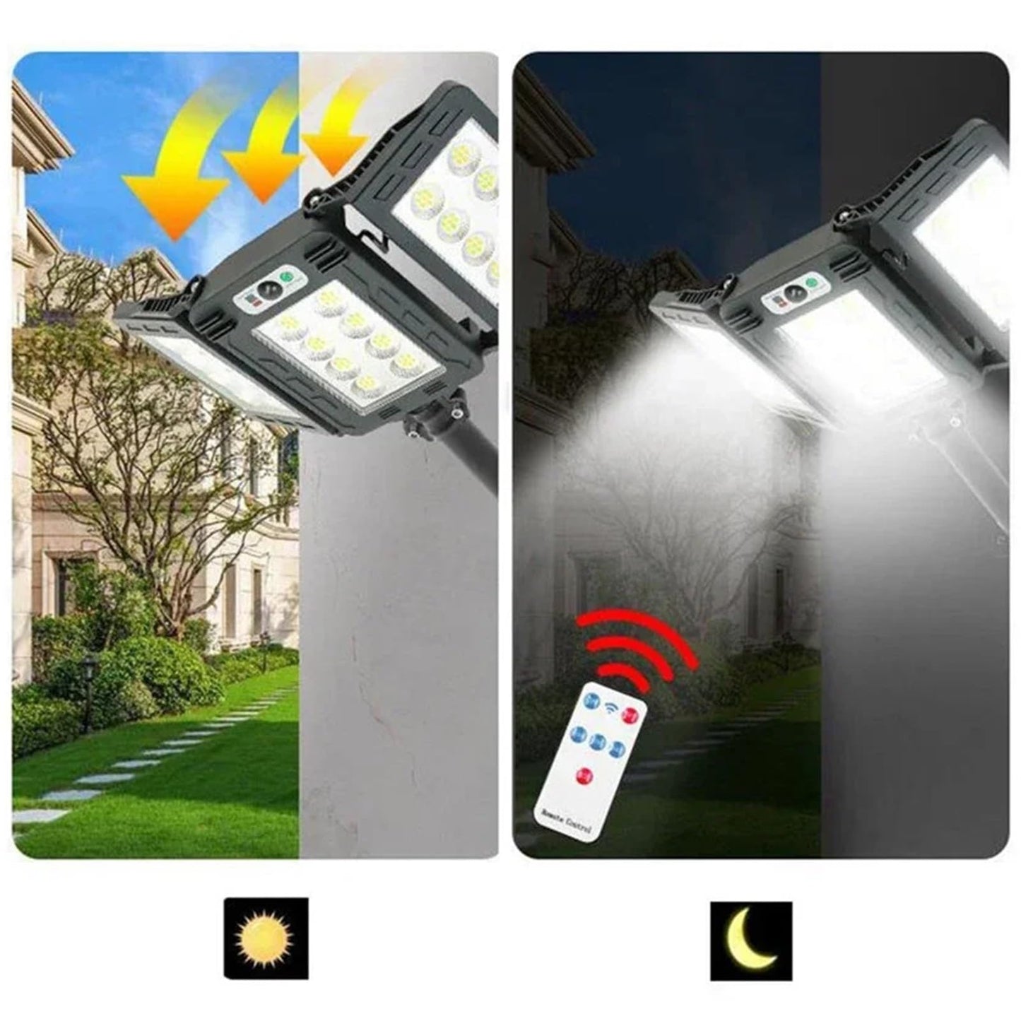 Sakerplus Upgraded Solar Street Light