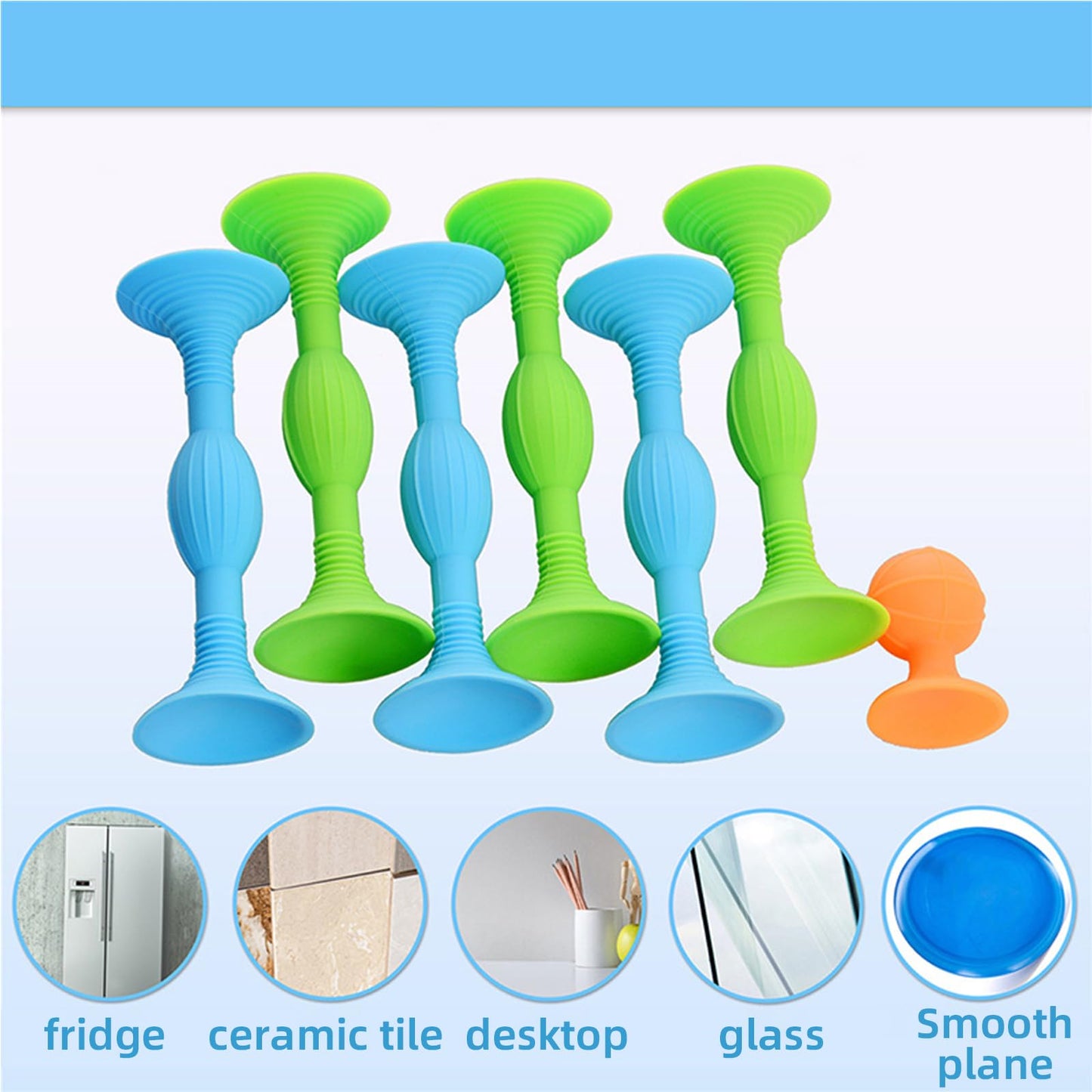 Sakerplus Double-Heade Suction Cup Game Set