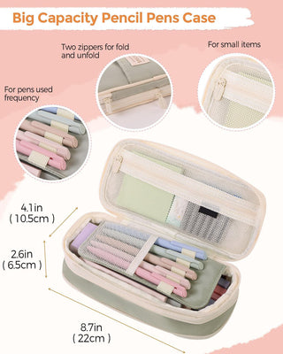 Sakerplus Cute Pink School Supplies Set