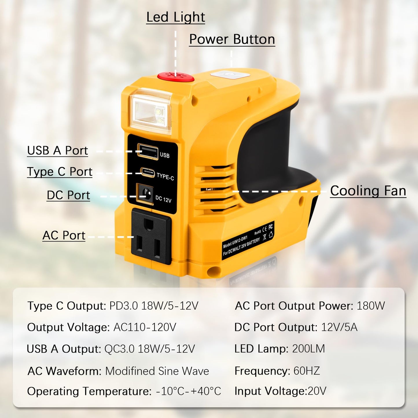 Sakerplus New Lithium Battery Inverter