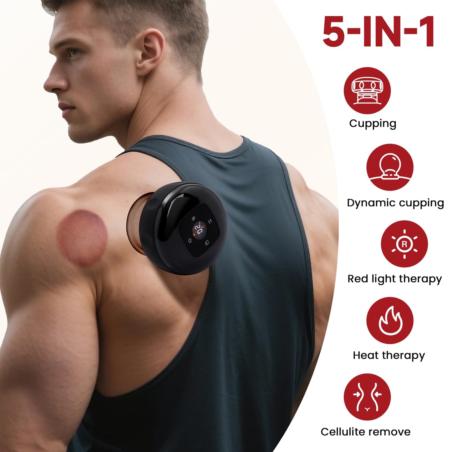Sakerplus Smart Dynamic Cupping Therapy Set
