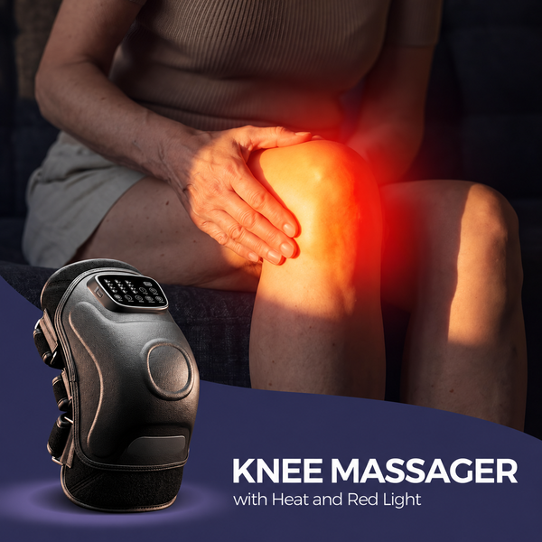 Sakerplus® Cordless Heated Knee Massage Device