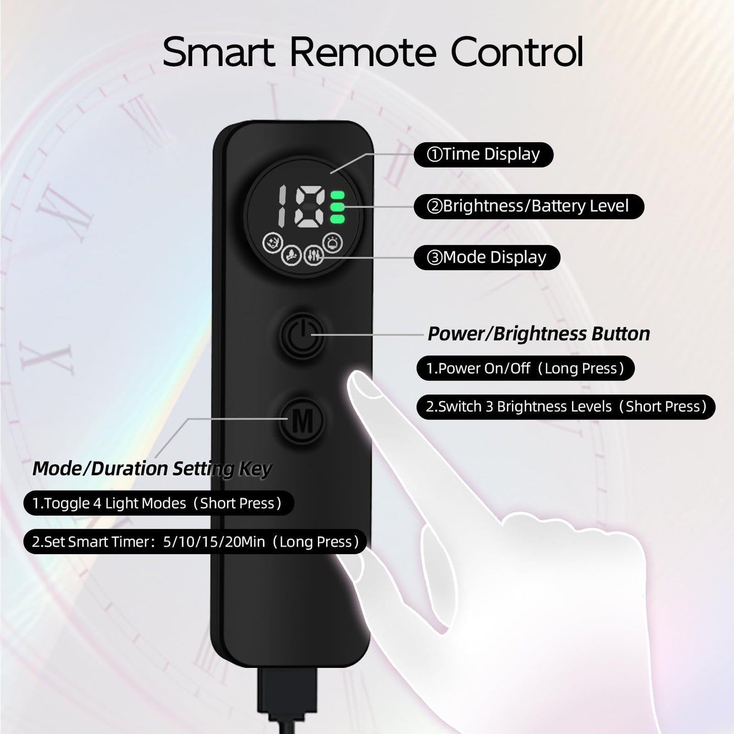 Sakerplus Red Light Therapy Face And Neck Mask