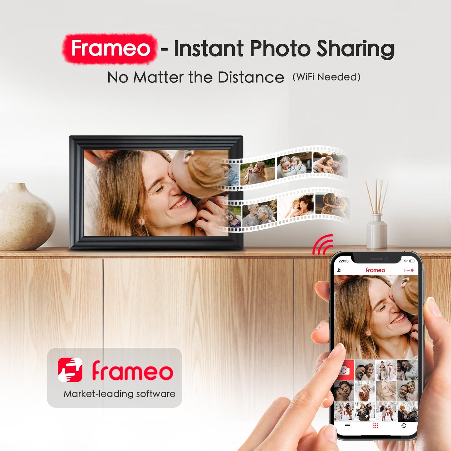 Sakerplus®  Digital Picture Frame