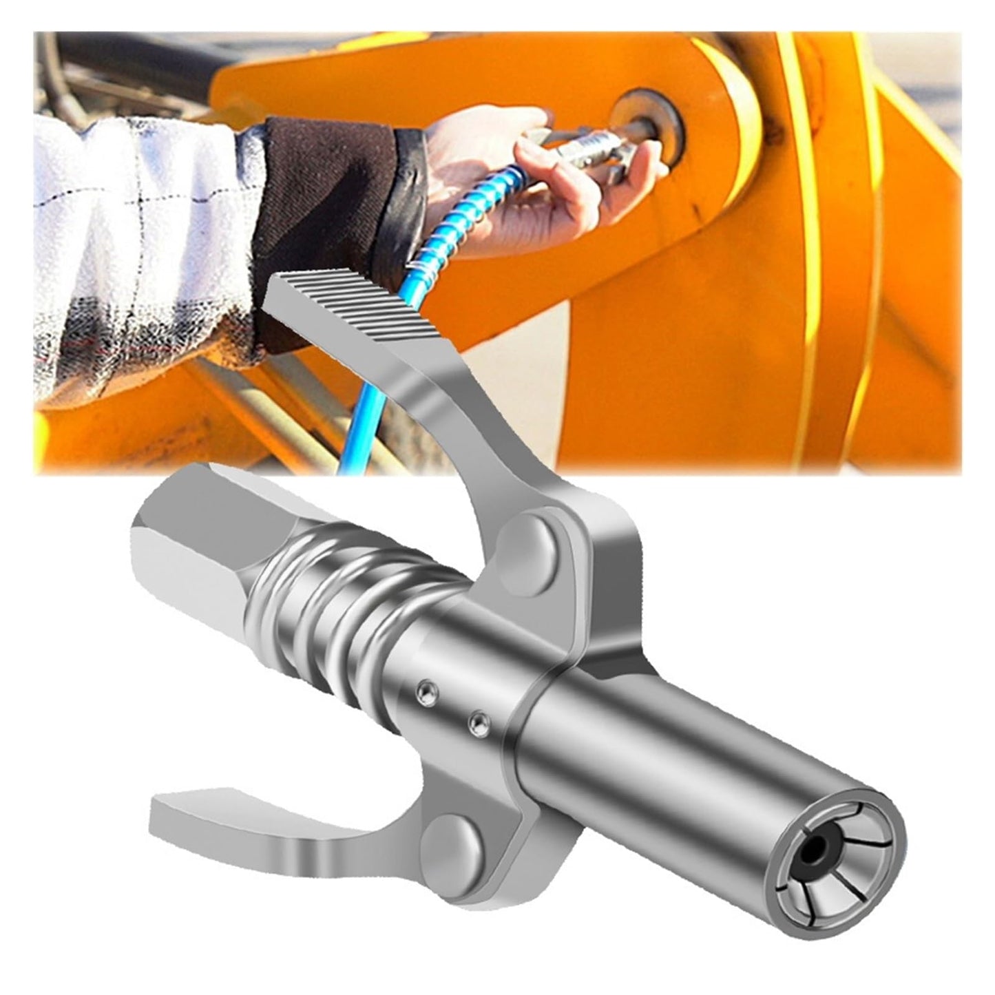 Sakerplus® High Pressure Grease Gun Coupler