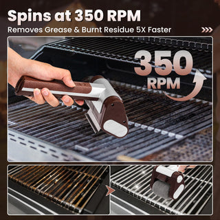 Sakerplus Electric Grill Cleaner Bristle Free(Only 1 Roller)