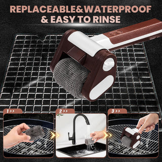 Sakerplus® Electric Grill Cleaner Bristle Free(Only 1 Roller)