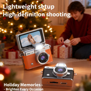 Sakerplus® Mini Flip Screen Retro Camera
