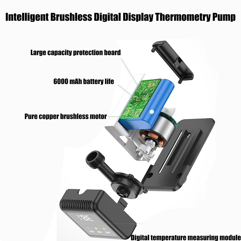 Sakerplus Charging Integrated Outdoor Electric Shower