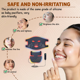Sakerplus Red Light Therapy Face And Neck Mask