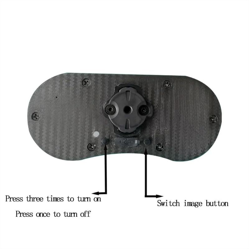 Sakerplus Programmable LED Bike Tail Light