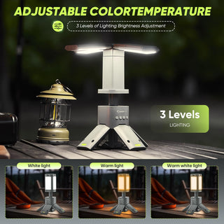 Sakerplus Telescopic Rechargeable Camping Lantern