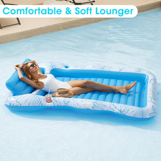 Sakerplus Inflatable Adult Pool Lounger Float