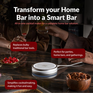 Sakerplus® Smart Coaster Cocktail Mixer Machine