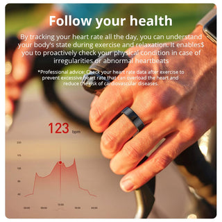 Sakerplus Smart Fitness Tracking Ring