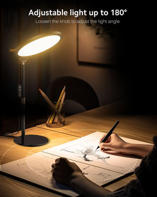 Sakerplus Ring Light with Stand for Zoom Meetings