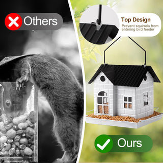 Sakerplus Hanging Solar Bird Feeder