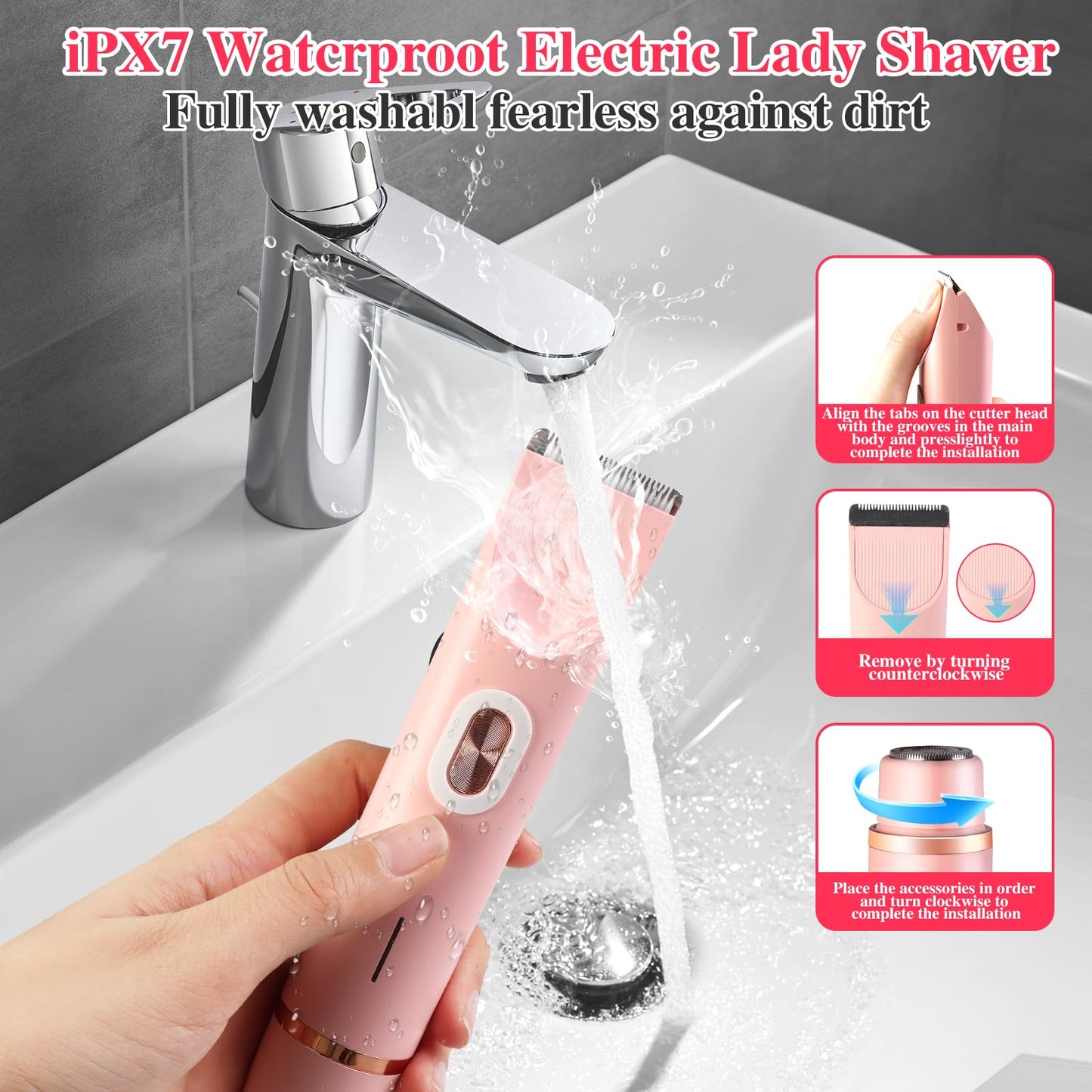 Sakerplus 2 in 1 Electric Shaver