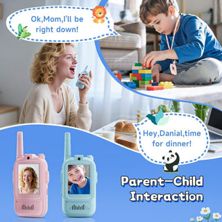 Sakerplus Rechargeable Video Walkie Talkies for Kids