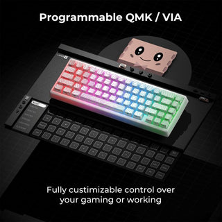 Sakerplus Compact Wireless Mechanical Gaming Keyboard