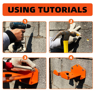 Sakerplus Wall Mount Weed Eater Hook