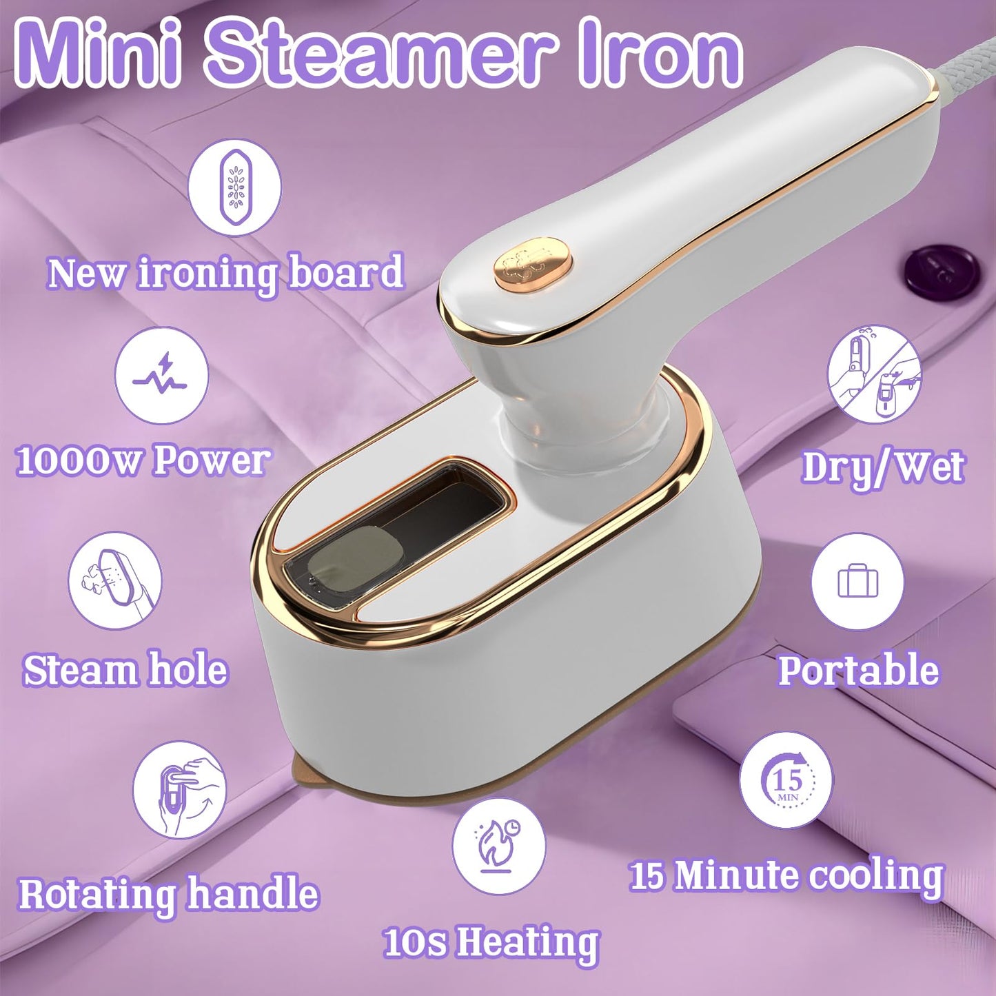 Sakerplus Portable Steam Iron