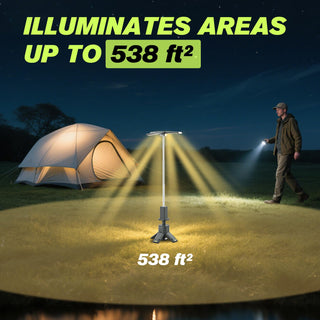 Sakerplus Telescopic Rechargeable Camping Lantern