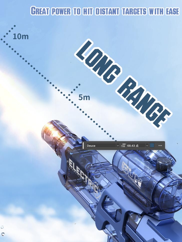 Sakerplus Light Fully Automatic Water Gun