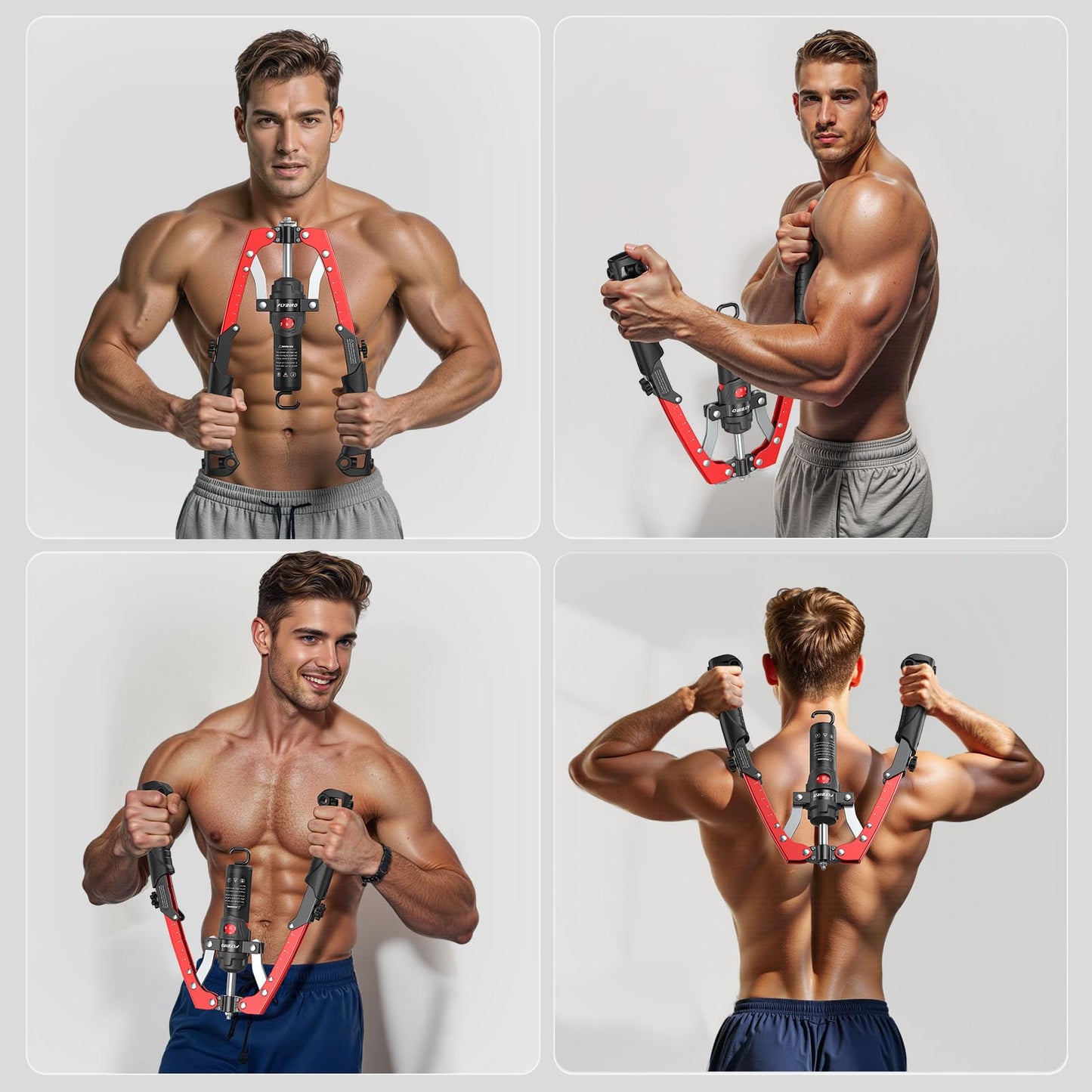 Sakerplus® Adjustable Hydraulic Arm Exerciser